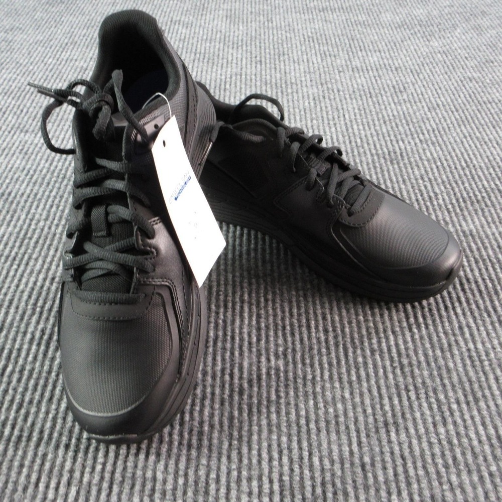 Shoes For Crews Shoes Mens Size 9 Black Slip Resistant Easy Clean 22106 NWOB